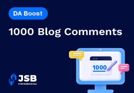 1000 Blog Comments